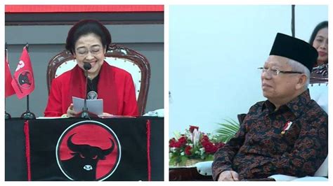 Sapa Wapres Di HUT Ke 51 PDIP Megawati Yang Bersedia Hadir