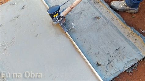 Бюджетная виброрейка для выравнивания бетонной стяжки своими руками