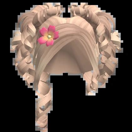 Summer Tropical Curly Buns Blonde Roblox Item Rolimon S