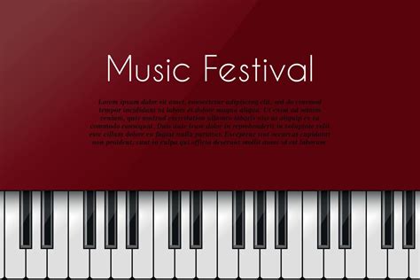 Music background with piano 10995495 Vector Art at Vecteezy