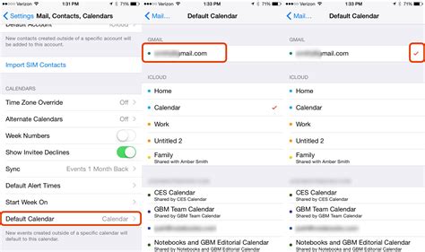 How To Set The Default IPhone Calendar