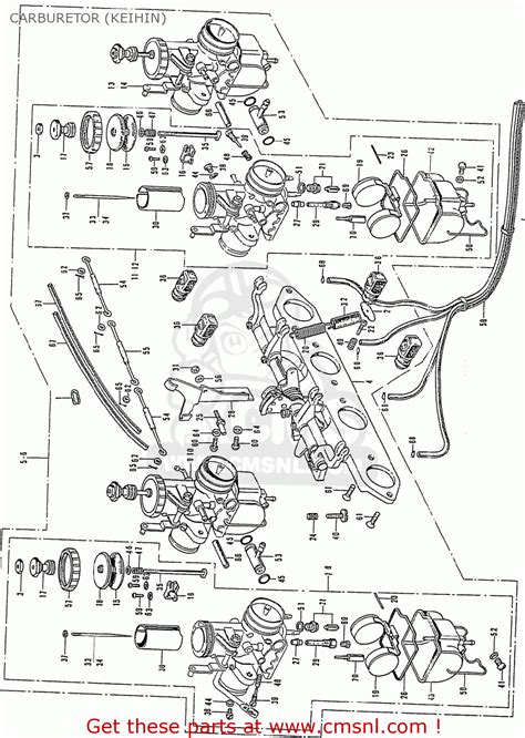 Honda Cb K Four Usa Carburetor Keihin Buy Carburetor