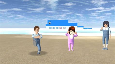 Yuta Kaget Ada Hiu Bebi Shark Raksasa Sakura School Simulator YouTube