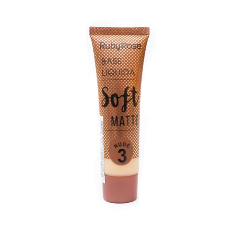 Base L Quida Soft Matte Nude Ruby Rose Celia Junior