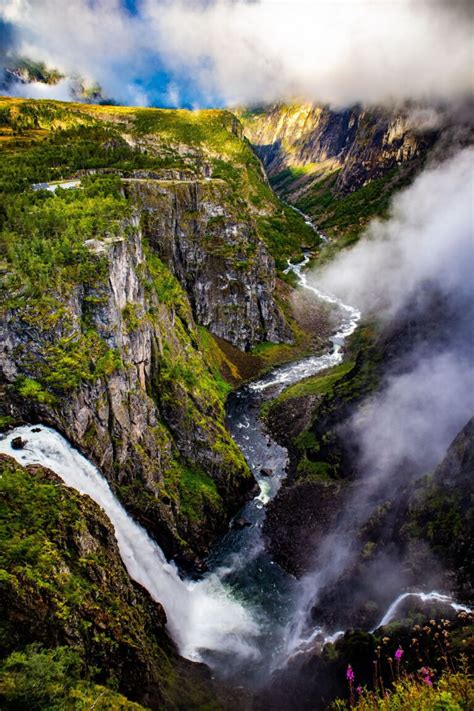 Vøringsfossen The Famous Waterfall In Fjord Norway Life In Norway