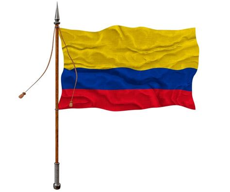 Premium Photo National Flag Of Colombia Background With Flag Of Colombia