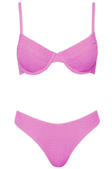 Cabo Bikini Baby Pink Set Thevetchy