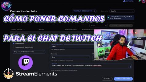 C Mo Poner Comandos Para Twitch Gamingplanettv Tutorial Youtube