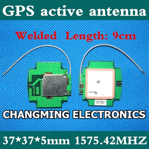 Gps Active Ceramic Antenna 37 37 5mm 1575 42mhz Positioning Antenna Gps