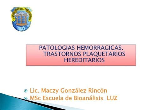 Pdf Patologias Hemorragicas Trastornos Plaquetarios