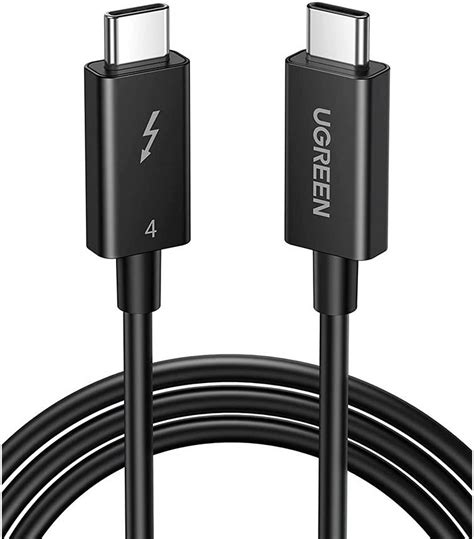 Ugreen Thunderbolt 4 Cable Usb C Male To Male Cable With 100w Fast Charging 8k60hz Wide