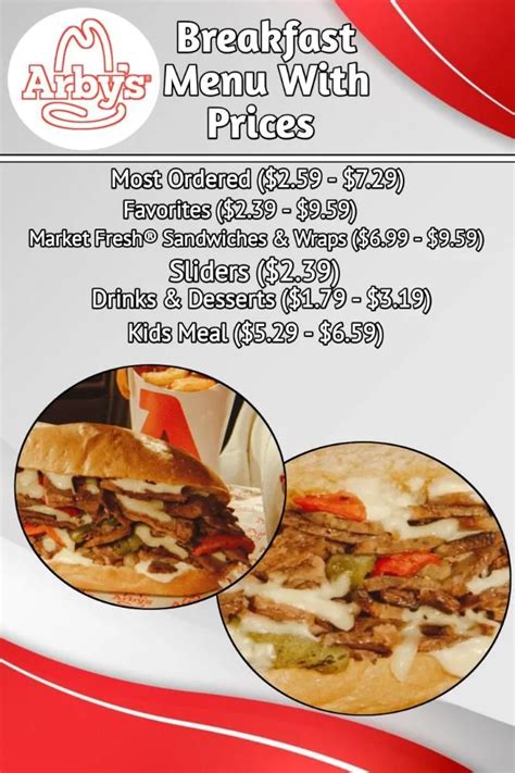 Arby's Breakfast Menu With Prices 2024 2024 September