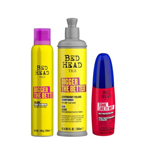 Kit TIGI Bed Head Bigger The Better + Some Like It Hot | Beleza na Web