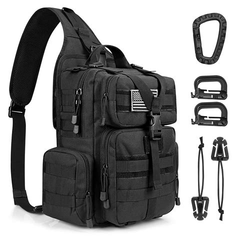 G Free Tactical Edc Sling Bag Backpack With Pistol Holster Military