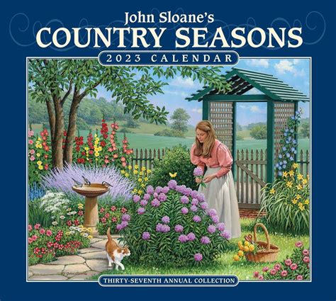 John Sloane's Country Seasons 2023 Deluxe Wall Calendar by John Sloane ...