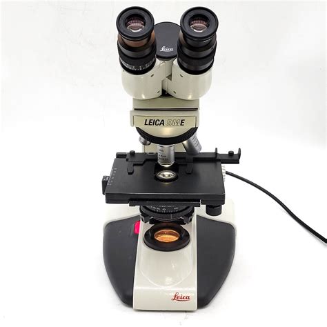 Leica Microscope Dme With Hi Plan 4x 10x 40x Objectives