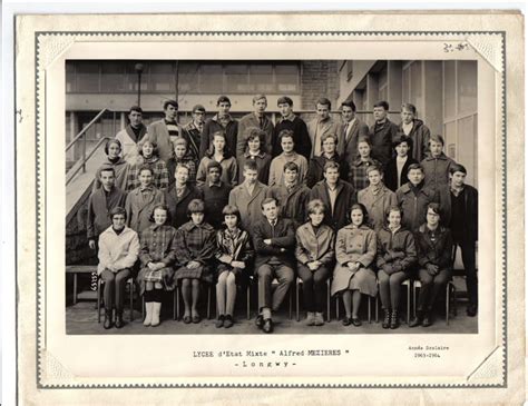 Photo De Classe 3eme7 De 1963 Lycée Alfred Mézières Copains Davant