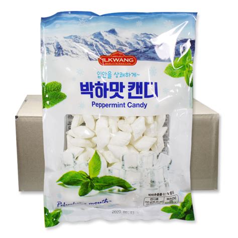 일광제과 박하맛캔디가위박하 700g X 8봉 1박스