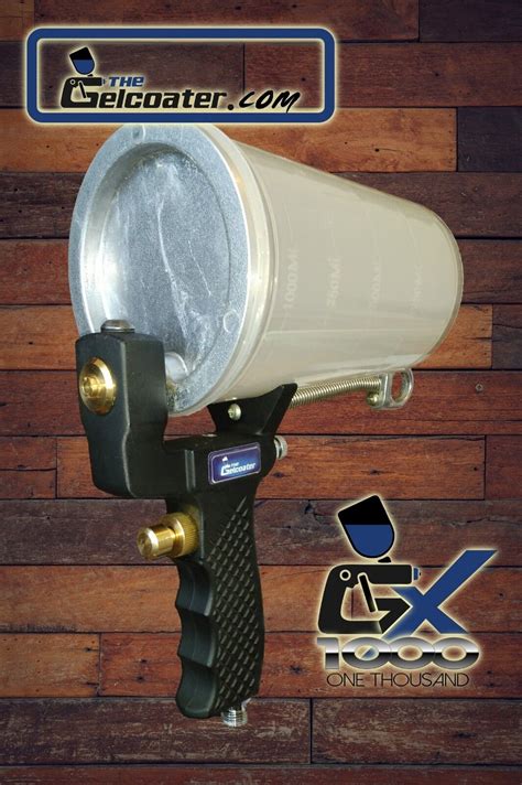 The Gelcoater Gx Gelcoat Resin Spray Gun With Mm Nozzle Free