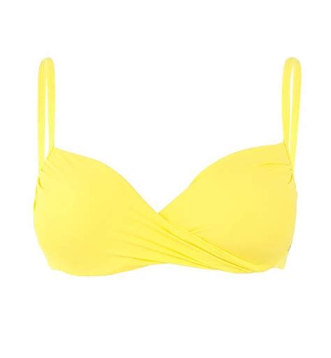 Bikini Üst 8352 Sarı Blackspade