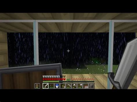 Minecraft Rain Minecraft Rain Sleep Thunderstorm Minecraft Rain Sleep