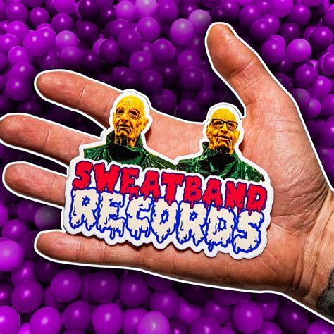 SWEATBAND RECORDS - [STICKER] — SWEATBAND RECORDS