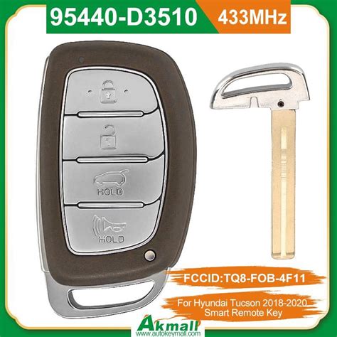 P N D Bt Mhz Smart Remote Control Car Key For Hyundai