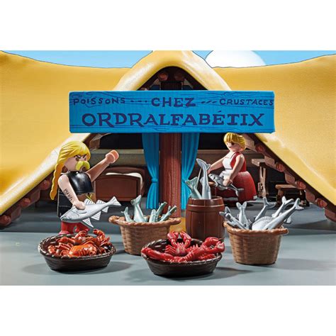 Playmobil colección Astérix y Obélix la Cabaña de Ordenalfabetix 71266