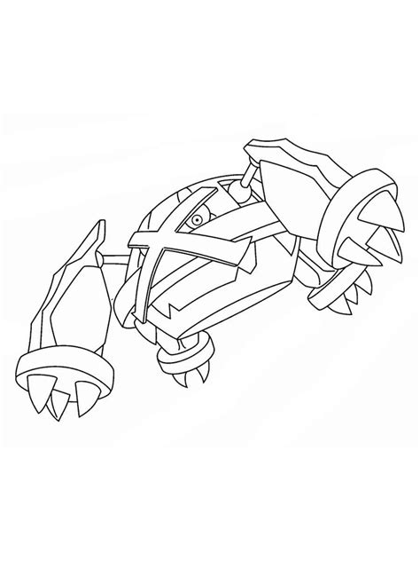 Metagross Pokemon Coloring Pages