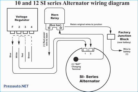 Ford 2 Wire Alternator Wiring Diagram