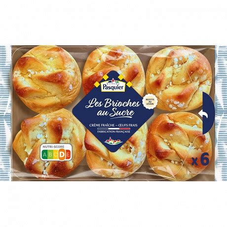 Brioche Pasquier Les Brioches Au Sucre X G