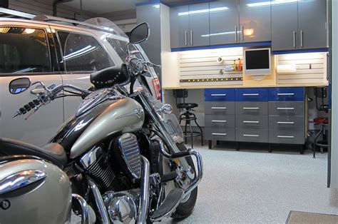 4 Highly Effective Motorcycle Garage Storage Solutions