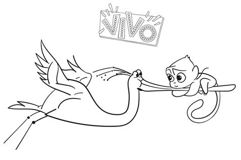 Printable Vivo Coloring Pages