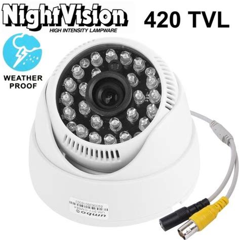 1 3 Inch SONY 420TVL 3 6mm Fixed Lens IR Waterproof Color Dome CCD