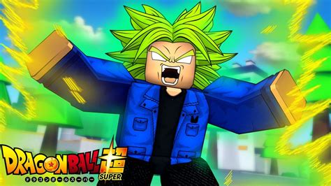 Roblox Dragon Ball Super R Virando O Super Saiyajin Youtube