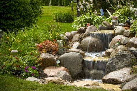 Pondless Waterfall Design Ideas Unique Garden Water Features