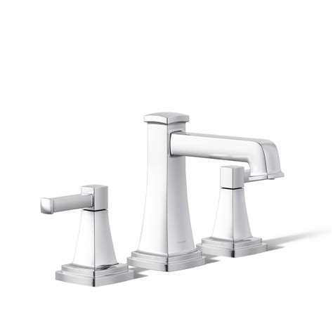 Kohler Cp Riff Widespread Bathroom Sink Faucet Hole Bathroom