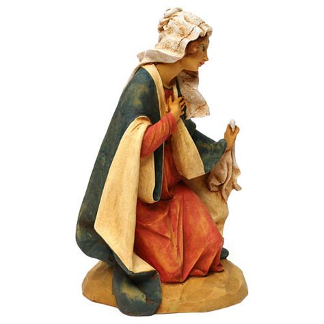 Stock Maria Presepe Fontanini Cm In Resina Vendita Online Su Holyart