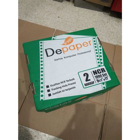 Jual Kertas Continuous Form Ncr Depaper Ply X Inchi Shopee