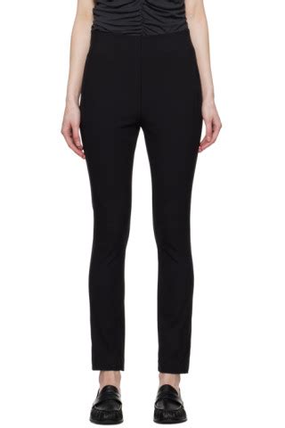 Rag Bone Black Simone Trousers SSENSE Canada