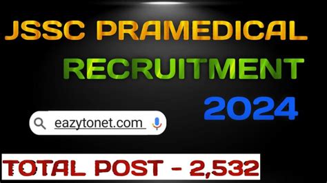 Jssc Paramedical Vacancy Jssc Paramedical Recruitment Apply