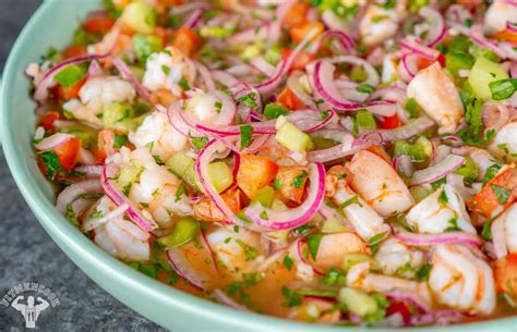 Low-Carb Shrimp Ceviche Recipe - Fit Men Cook