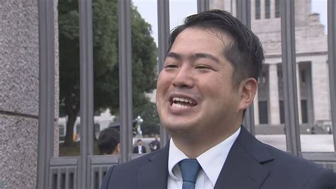 「早く仕事をしたい」立憲民主党の福田淳太さん（31）が初登院 特別国会が召集 首相指名選挙へnbs長野放送ニュース Goo ニュース