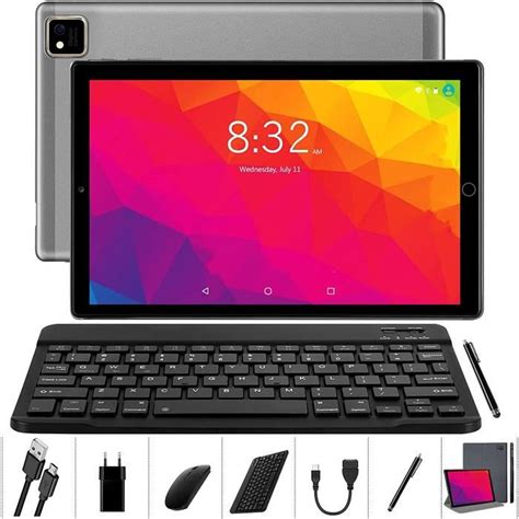 Yotopt U Tablette Pouces Coeurs Avec Clavier G Tablette