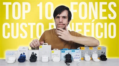 Fone Melhor Custo Beneficio - TOP 10 fones com MELHOR CUSTO BENEFÍCIO - atualizado - YouTube