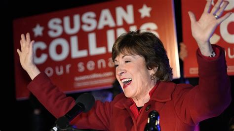 Gop Sen Susan Collins Wins Reelection In Maine