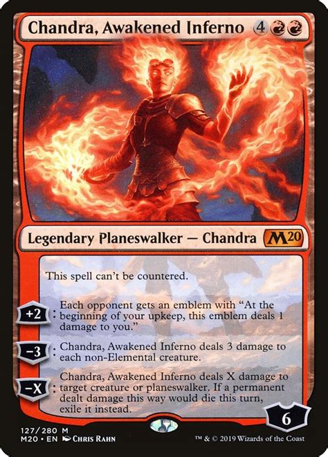 Chandra Awakened Inferno Core Set Magic Cardtrader