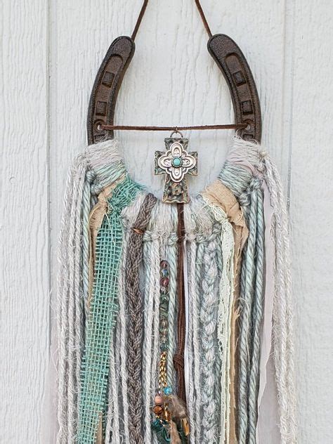 8 Western wall hangings ideas | horseshoe art, western decor, turquoise ...