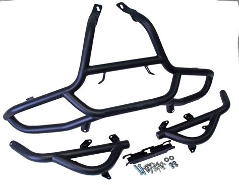 Frontbumper mit Kühlerschutz - schwarz - für STELS ATV 650/850 Guepard ...