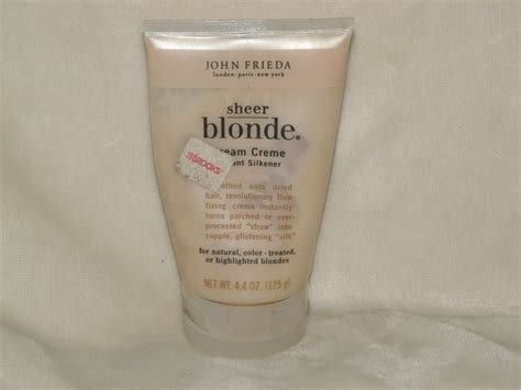 Discontinued John Frieda Sheer Blonde Dream Creme Instant Silkener Used